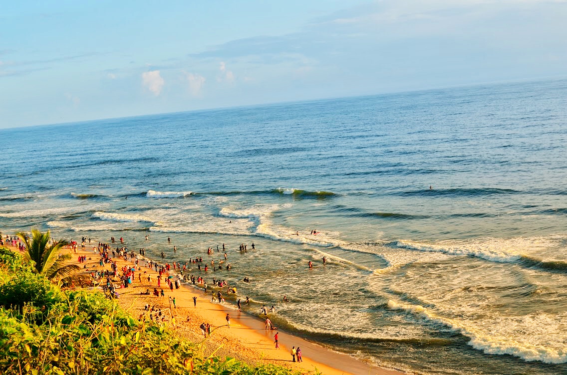 Varkala beach — illustrative demo photograph